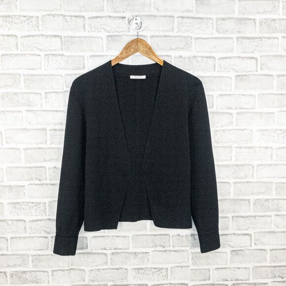 M.M. LAFLEUR Women's The Sant Ambroeus Jardigan Cardigan in Black sz Large - Picture 6 of 10